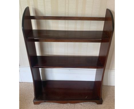 A mahogany display shelf. 44cms w x 59cms h.Condition ReportGood condition.