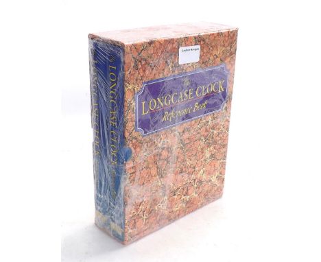 John Robey - The Longcase Clock Reference Book, volumes I & II, first edition, within original marbled case (as new)