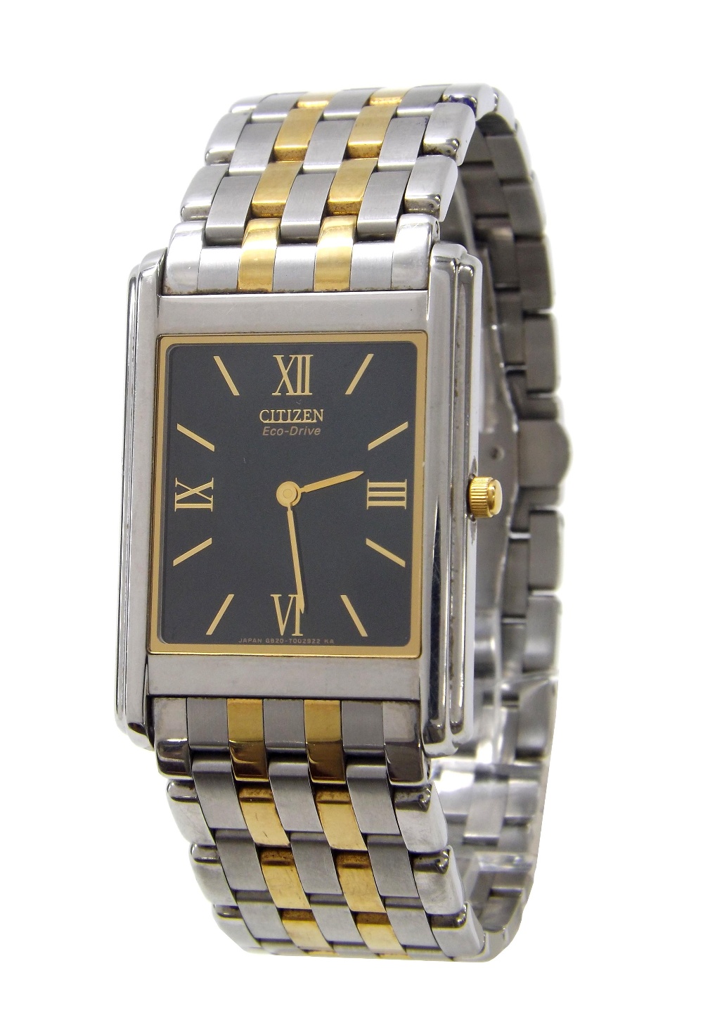 citizen eco drive rectangular