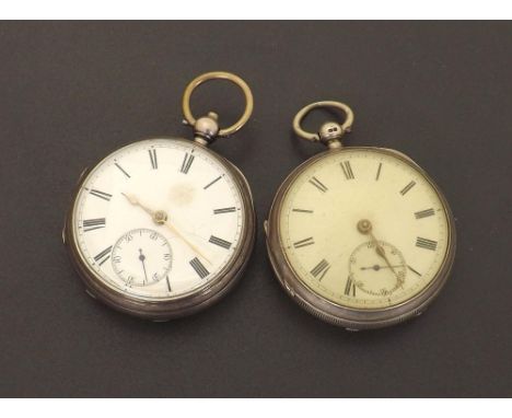 Silver fusee lever engine turned pocket watch, London 1888, unsigned movement with foliate engraved balance cock, gilt three 