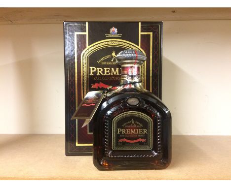 JOHNNIE WALKER PREMIER
Blended Scotch Whisky. 
75cl, 43% volume, in presentation box.  CONDITION REPORT: Very good. 