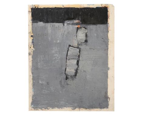 Attributed to Peter Kinley (1926-1988) Grey design Inscribed K, 25.5cm by 20cm (unframed) Artist's Resale Rights/Droit de Sui