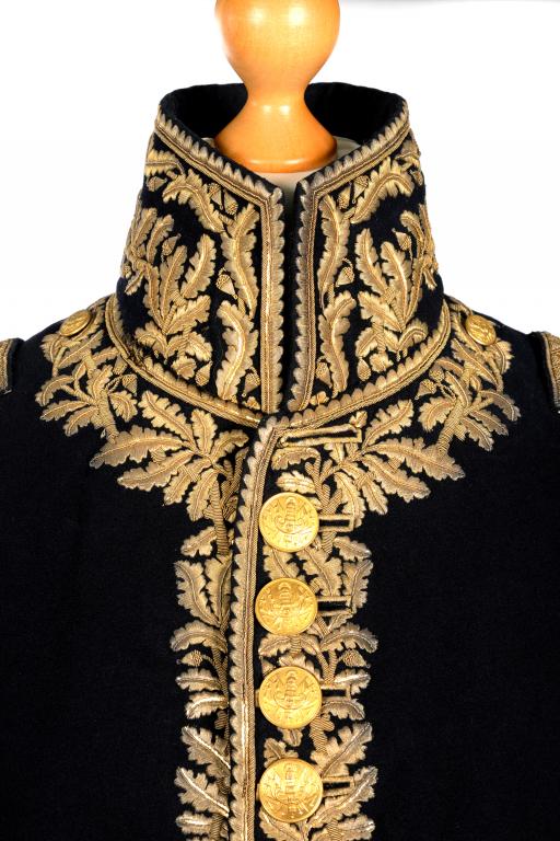 A FRENCH NAPOLEONIC ARMY GENERAL OFFICER'S COAT (L'HABIT DE GRAND