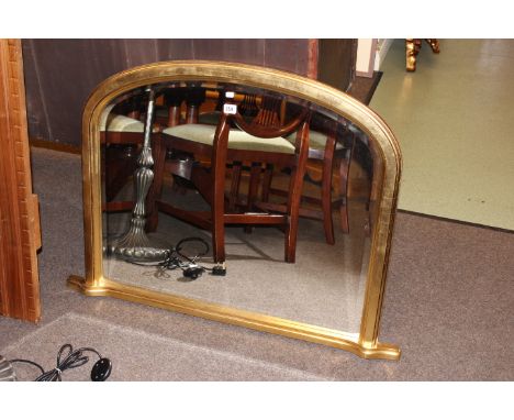 Overmantel mirror