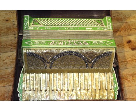 Settimio Soprani 120 bass piano accordion, circa 1930's