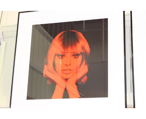 George Robertson, Red Sophia Loren, signed and numbered, print