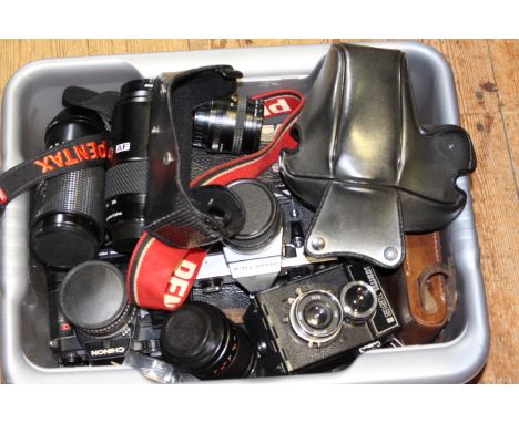 Box of camera equipment