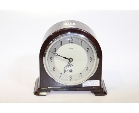 WWII RAF Bakelite mantel clock, arrow 310 mark to door