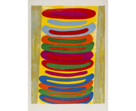 δ Terry Frost (1915-2003) Zebra (Kemp 68) Lithograph printed in colours, 1972, signed and numbered from the edition of 65 in 