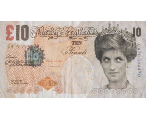 δ Banksy (b.1974) (after) Di-faced Tenner Offset lithograph printed in colours, 2004, printed by Pictures on Walls, London, t