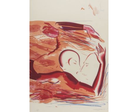 δ Allen Jones (b.1937) Magic Moment (Lloyd 84) Lithograph printed in colours, 1981, signed and numbered from the edition of 7