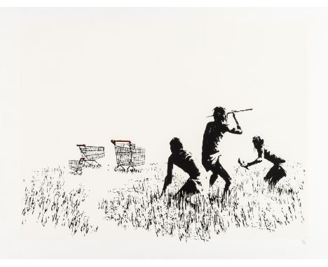 δ Banksy (b.1974) Trolleys Screenprint in colours, 2006, numbered from the edition of 500 in pencil, printed and published by