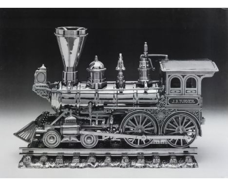 Jeff Koons (b.1955) Jim Beam - J.B. Turner Engine Offset lithograph, 1986, signed, dated, and inscribed A.P. in pencil verso,