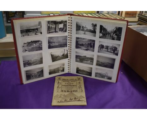 Travel. A photograph album titled: 'Photos of Cyprus &amp; the Middle East. Taken 1941-1945'. Contains 130 images. With; Road