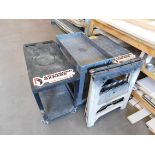 (3) Shop Carts & Set of Saw Horses
