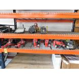 (3) Construction Lights and (6) Parts Gas Blowers