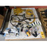 Pallet Lot of Misc. Heavy Gauge Power Cords and Components