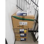 (3) New Stainless Sinks Model #304, (3) New Brushed Nickel Kitchen Faucets Model X002VWCNWH, (1)