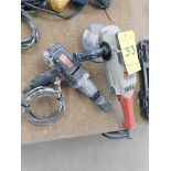 Milwaukee Grinder with Craftsman 1 1/2 HP IMPACT DRIVER