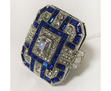 DRESS RING SET BLUE SAPPHIRE - RING M