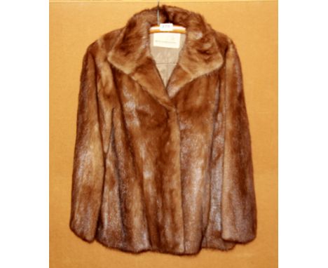 A vintage mink jacket.