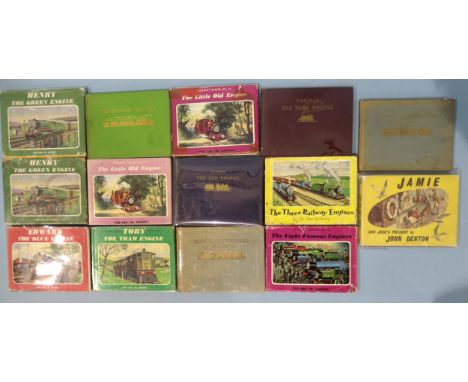 Awdry (Rev. W), Henry the Green Engine, 1st edn, signed by Christopher Awdry, dwrp, cl, oblong 12mo, 1951, another copy, 1st 