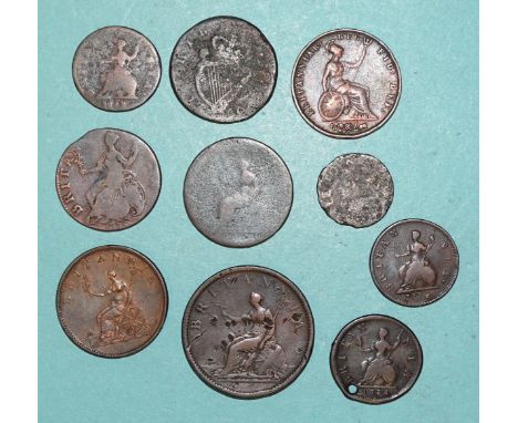 A small collection of British pre-1920 silver coinage, including Victoria 1872 Gothic florin, 72g, other pre-1947 silver coin