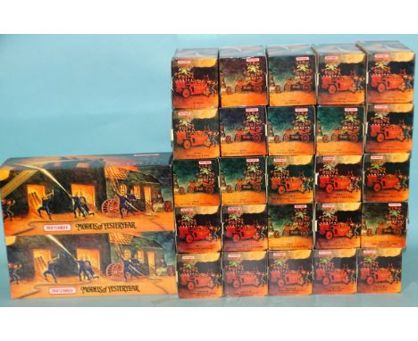 Matchbox, Fire Engine Series: YFE01-YFE13, YFE14-M, YFE-15 to YFE18, YFE19-M to YFE24-M, YSFE-01, YYM35191 and YYM35189, (all