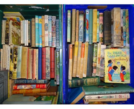 A large collection of children's novels by Enid Blyton, R M Ballantyne, Beatrix Potter, Alison Uttley, etc.