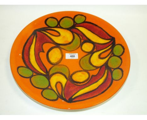 A POOLE POTTERY CHARGER