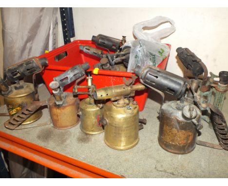 A QUANTITY OF VINTAGE BURNERS
