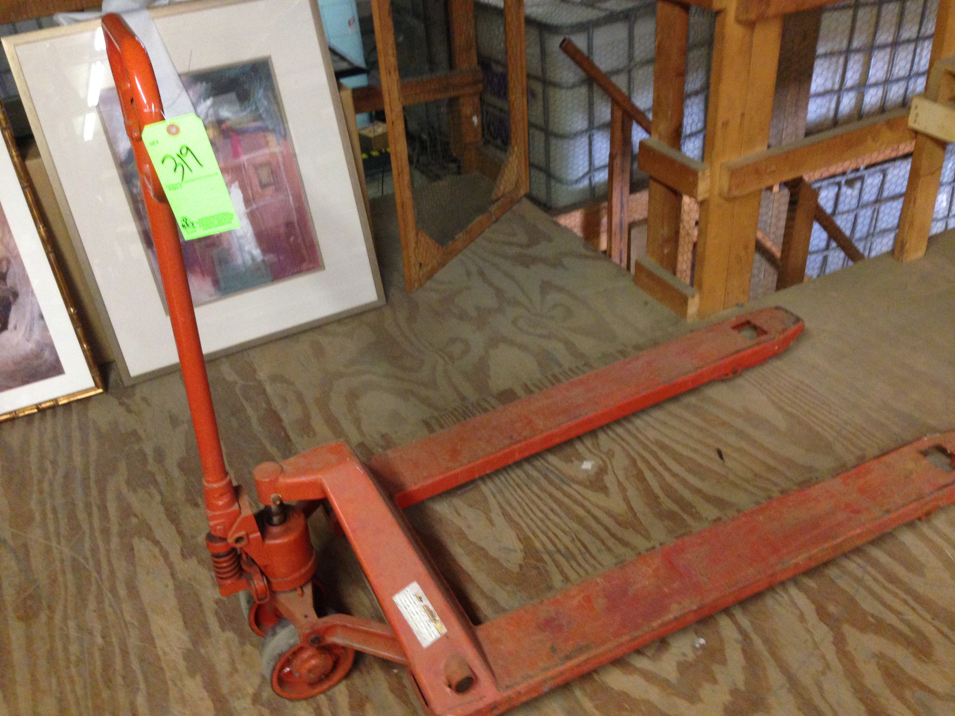 JET HAND OPERATED PALLET JACK JET PT2748 CAP 5500 LB