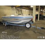 1991 20' Four Winns model: 200 Candia fiberglass deck boat, OMC Cobra 5.8 litre I/O Drive engine, en