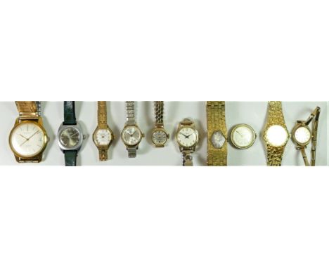 Ten manual wind wristwatches, including brands such as Timex, Sekonda, Chronos along with othersTo be sold on behalf on Monke