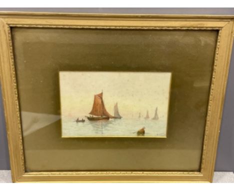 Drawing by R Forster dated 1923 of ships
