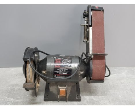 2 in 1 Performance Power 150mm bench grinder and 50mm sander, NTG6L-4