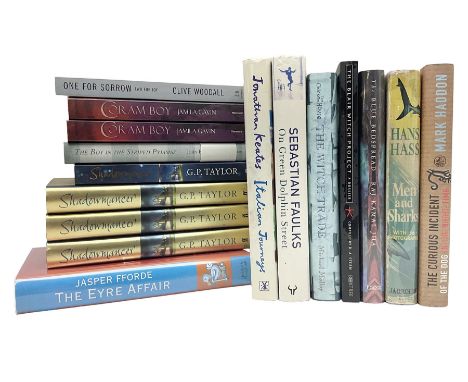 Collection of first edition books, to include John Boyne; The Boy in the Striped Pyjamas, limited edition 910/1000, singed by