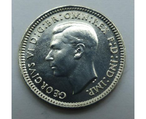 1938 silver colonial Australian threepence of George VI. P&amp;P Group 0 (£5+VAT for the first lot and £1+VAT for subsequent 