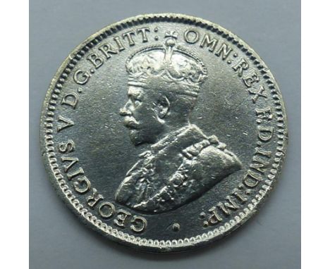1919 Melbourne silver Australian threepence of George V. P&P Group 0 (£5+VAT for the first lot and £1+VAT for subsequent lots
