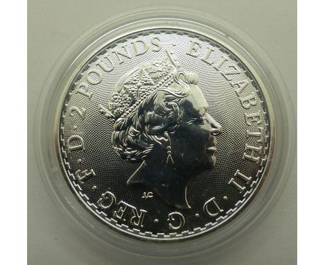 2023 silver bullion 1oz Britannia round. P&amp;P Group 0 (£5+VAT for the first lot and £1+VAT for subsequent lots) 