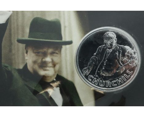 2015 £20 silver bullion round, Sir Winston Churchill, unopened. P&amp;P Group 1 (£14+VAT for the first lot and £1+VAT for sub