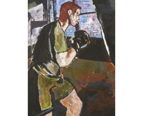 Bob Dylan (b.1941). Boxing Gym - The Brazil Series, artist signed limited edition giclee print 40/295, bears certificate of a