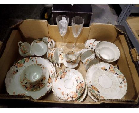 Imperial tea service of 46 pieces. Not available for in-house P&amp;P 