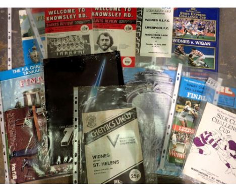 Collection of rugby league programmes. UK P&amp;P Group 1 (£16+VAT for the first lot and £2+VAT for subsequent lots) 