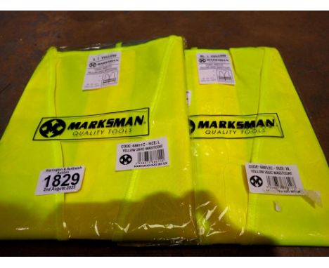 Two new old stock high vis jackets. UK P&amp;P Group 1 (£16+VAT for the first lot and £2+VAT for subsequent lots) 