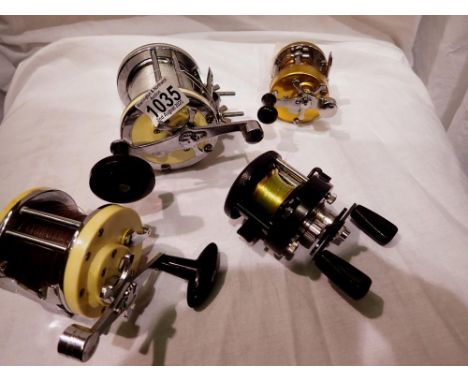 ABU Garcia Mitchell 602 and 624 reels and another. UK P&amp;P Group 2 (£20+VAT for the first lot and £4+VAT for subsequent lo