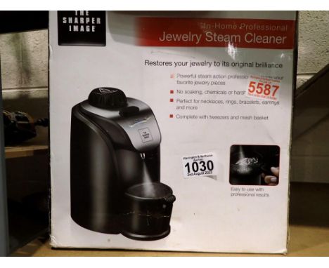 In home professional jewellery steam cleaner. All electrical items in this lot have been PAT tested for safety and have passe