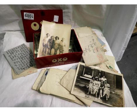 Quantity of WWII and later letters. UK P&amp;P Group 1 (£16+VAT for the first lot and £2+VAT for subsequent lots) 