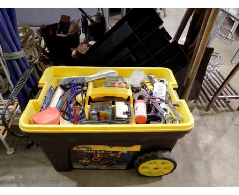 Wheeled toolbox with contents. Not available for in-house P&amp;P 