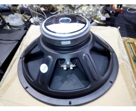 15 inch bass speaker driver cone, model 902.512. Not available for in-house P&amp;P 